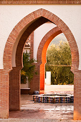 Image showing moorish arches