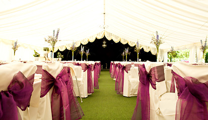 Image showing wedding venue