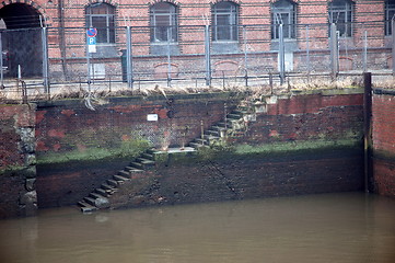 Image showing Hamburg harbour