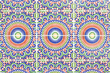 Image showing moroccan tiles