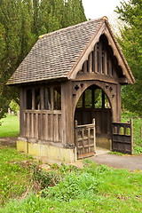 Image showing church entrance