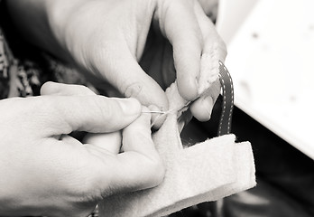 Image showing sewing