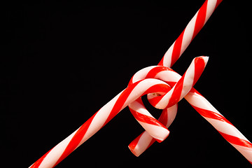 Image showing candy canes