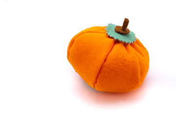 Image showing felt pumpkin