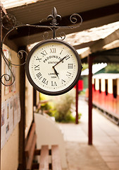 Image showing Railway clock