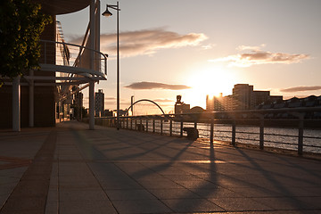 Image showing glasgow promenade