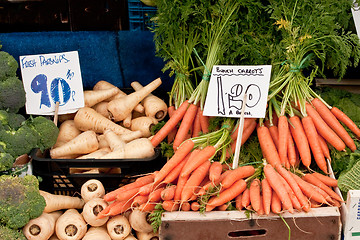 Image showing carrots