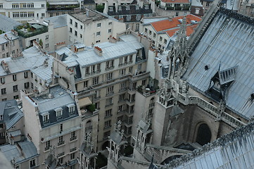 Image showing Roofs in Paris