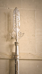 Image showing Medieval lance