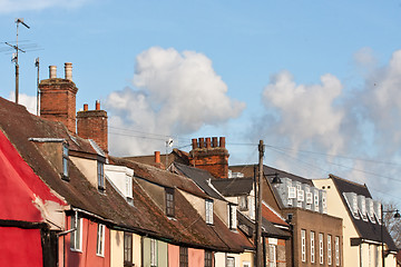 Image showing suffolk rooftops