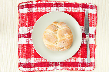 Image showing Fresh bread roll