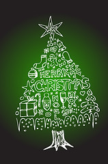 Image showing christmas tree