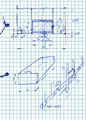 Image showing hand drawn architecture details