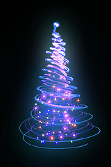 Image showing christmas tree