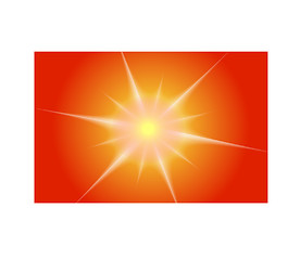 Image showing hot sun background