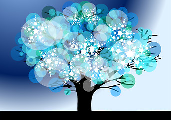Image showing winter tree 