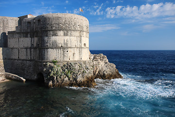 Image showing Fortress Bokar in Dubrovnik, Croatia