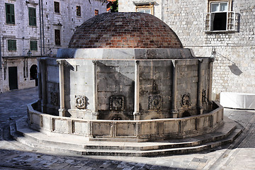 Image showing Big Onofrio’s Fountain in Dubrovnik, Croatia