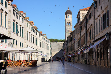 Image showing Placa, main street of Dubrovnik