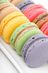 Image showing Macaroons closeup