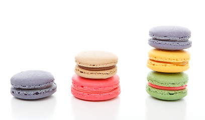 Image showing Variety of Macaroons