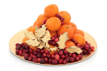 Image showing Christmas Fruit