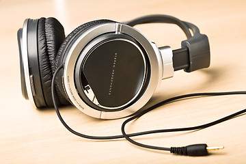 Image showing headphone background