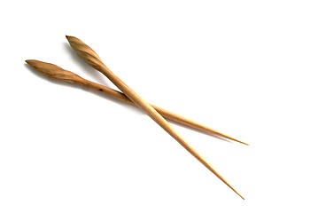 Image showing Hair sticks