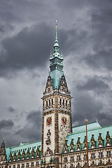 Image showing Hamburg city hall