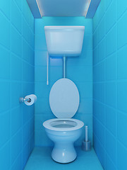 Image showing Toilet Interior