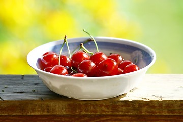 Image showing Sweet cherries