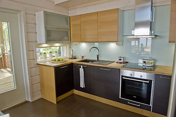 Image showing Kitchen in a cottage