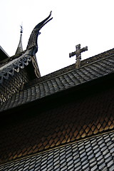 Image showing Lom stave church