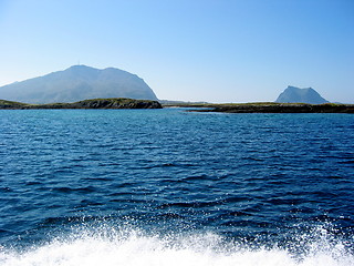 Image showing Vega island from sea