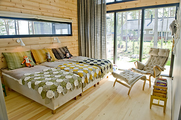 Image showing Cottage bedroom