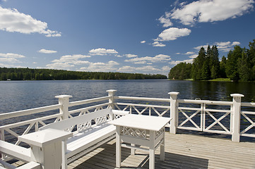 Image showing Summer pier