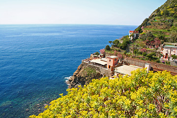 Image showing Italy. Cinque Terre. Village of Riomaggiore