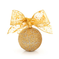 Image showing Christmas Glitter Ball