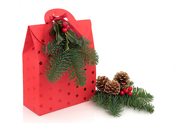 Image showing Christmas Gift Bag