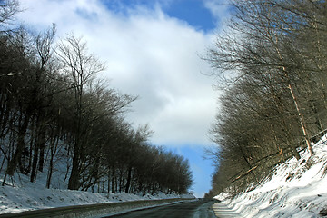 Image showing Winter Road