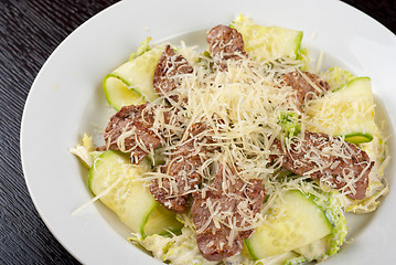 Image showing Salad with beef