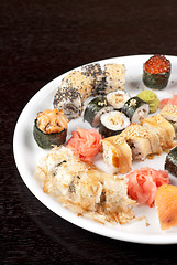 Image showing sushi set