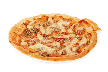 Image showing Hawaiian pizza