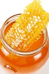 Image showing honey closeup