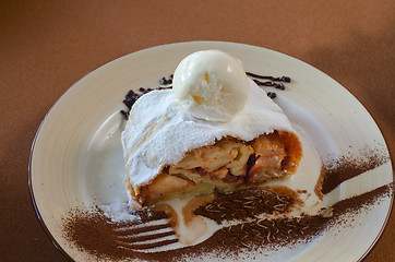 Image showing apple strudel