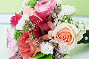 Image showing Wedding Bunch of flowers