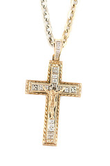 Image showing golden cross