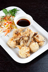 Image showing Fried chicken wings