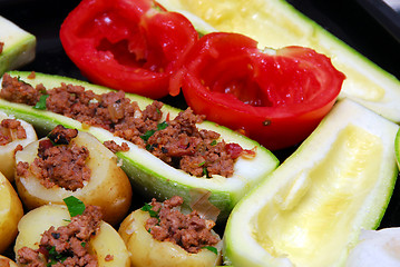 Image showing Stuffed vegetables