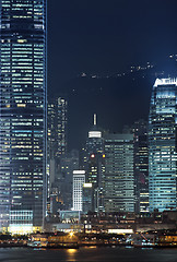 Image showing hong kong night 